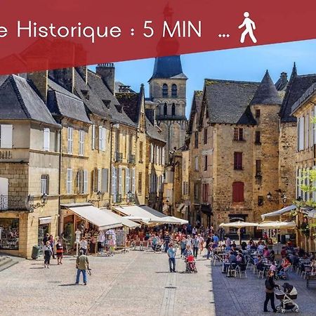 La Regate Avec Jaccuzi A 50 M Du Centre Historique Leilighet Sarlat-la-Canéda Eksteriør bilde
